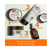 Palmer's Coconut Oil Face Care Bundle - Face Oil & Scrub, Fair Trade & Monoi, 1 ml Oil & 3.17 ml Scrub